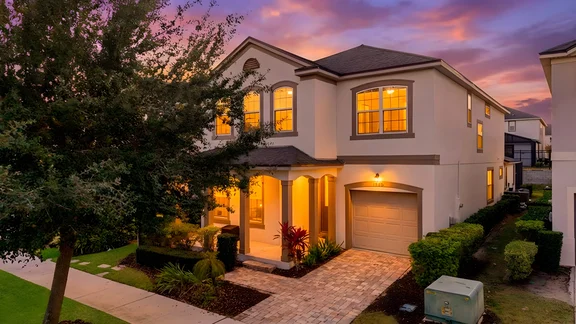 5Bd Villa Private Pool & Spa at Solara Resort 1820 | A Kissimmee Vacation Rental